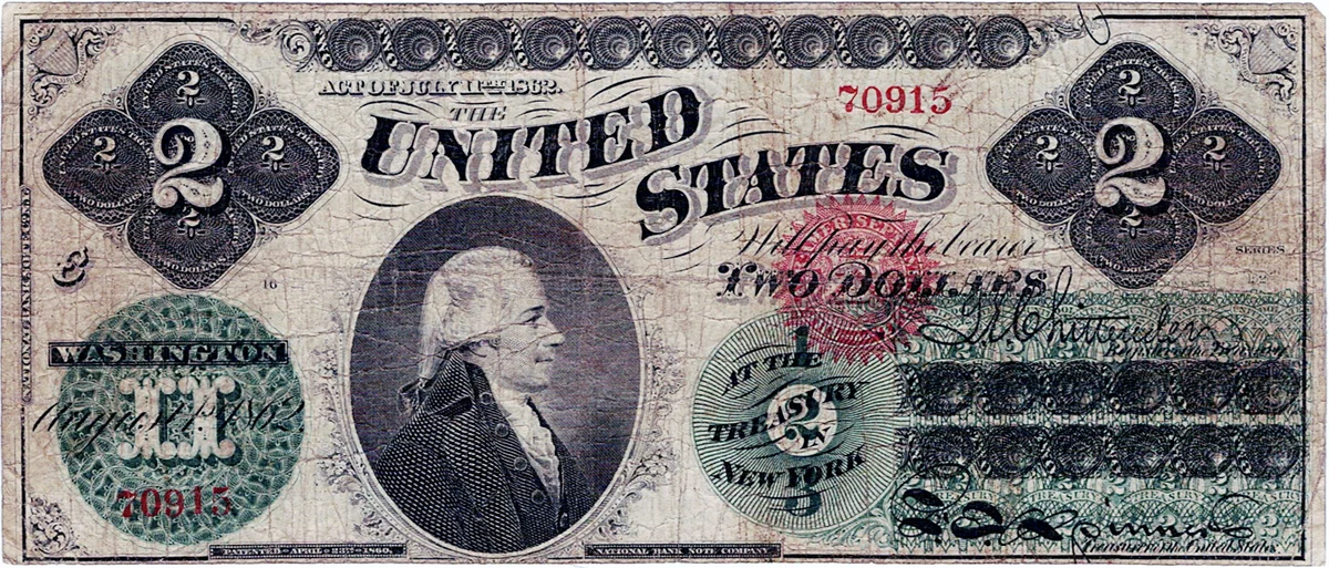 1862 Legal tender