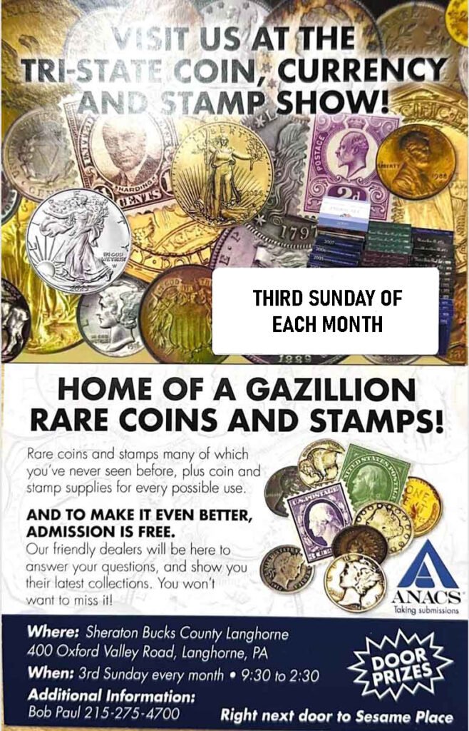 Tri-State Coin, Currency & Stamp Show