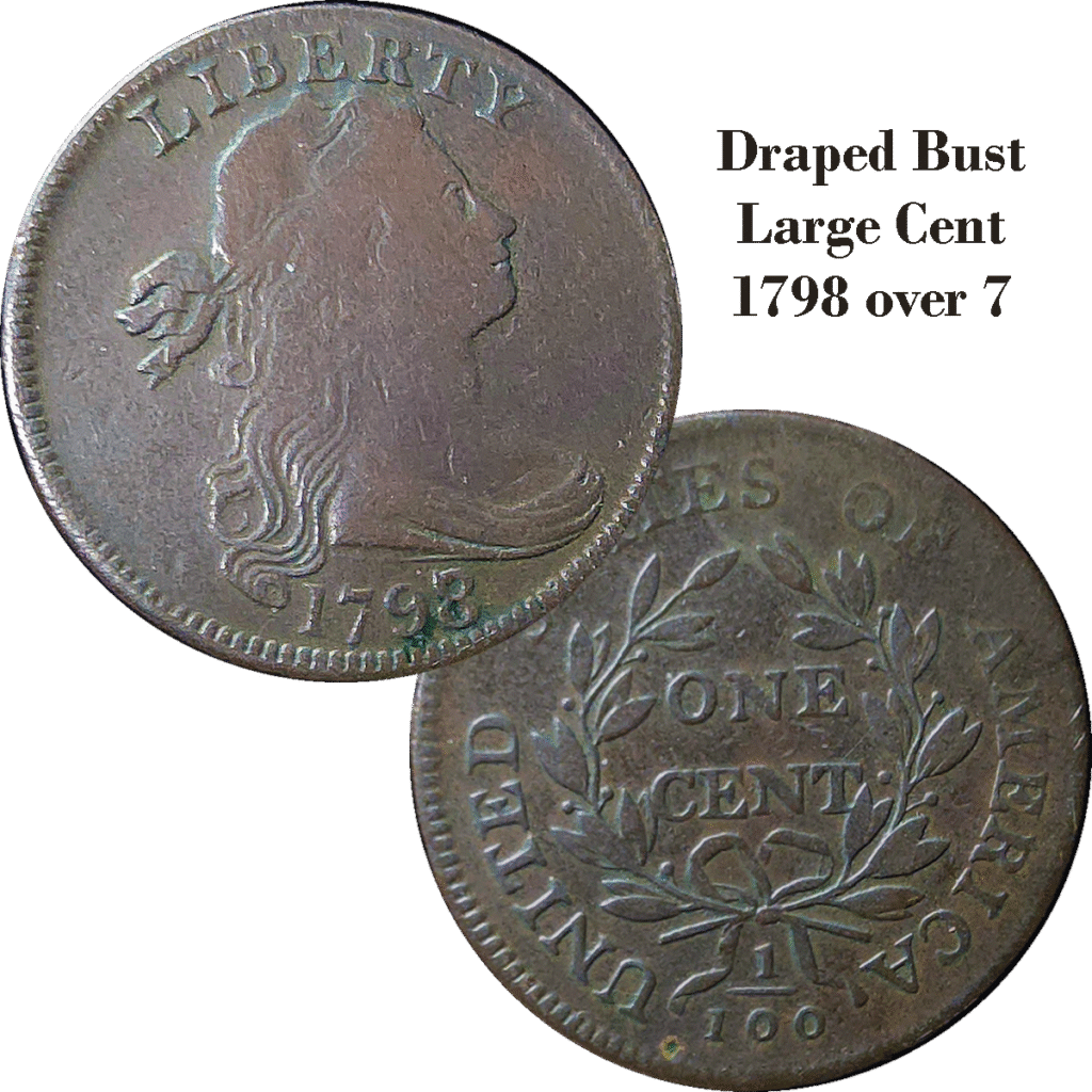 1798/7 Draped Bust Large Cent