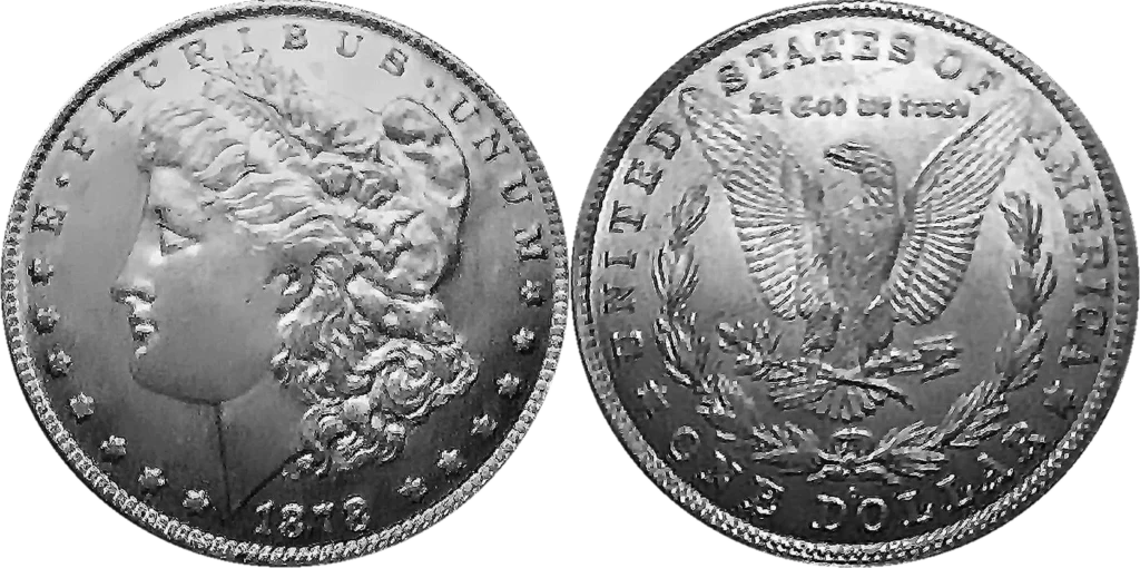 Counterfeit Morgan Dollar